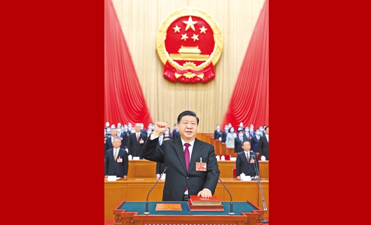 习近平全票当选国家主席中央军委主席 赵乐际当选全国人大常委会委员长