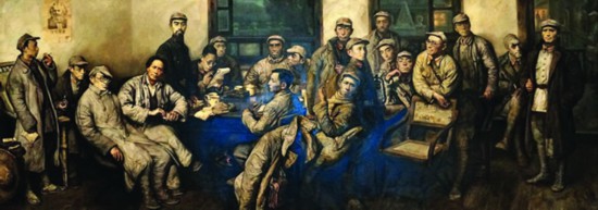 《遵义会议》(油画) 沈尧伊作 国家博物馆馆藏作品.jpg